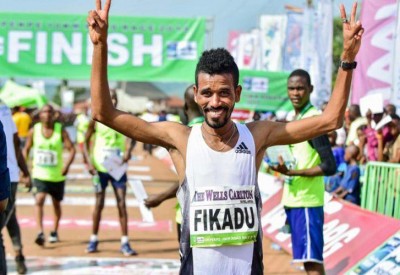 داويت أدماسو يحقق المركز الأول بسباق نيجيريا الدولي