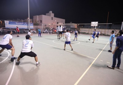 الوطن يواجه أخبار الخليج بنهائي كرة الطائرة بمركز شباب الهملة
