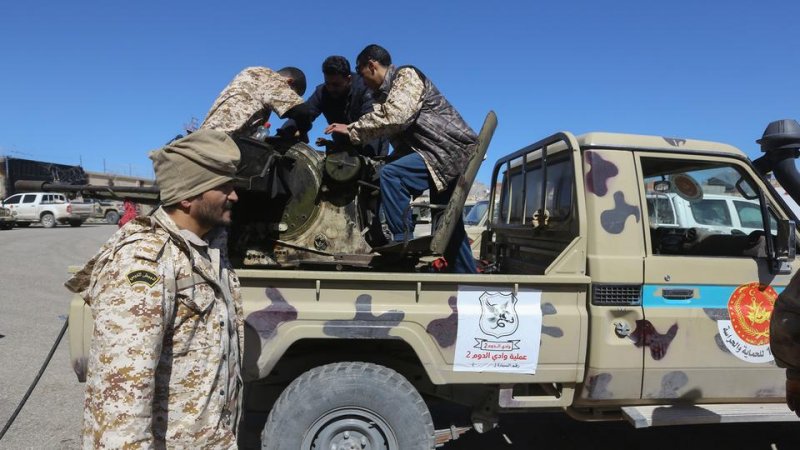 الجيش الليبي: دواعش وعناصر من القاعدة يعالجون في مصراتة