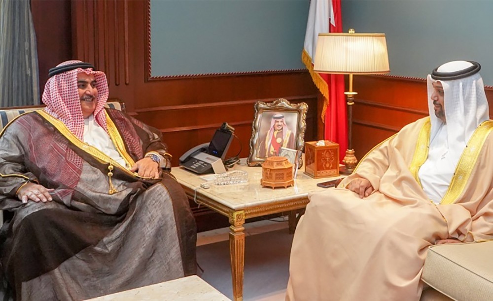 معالي وزير الخارجية يستقبل معالي وزير المالية والاقتصاد الوطني