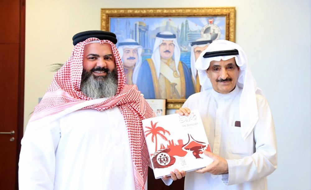 رئيس جهاز المساحة والتسجيل العقاري يستقبل فهد الشهابي