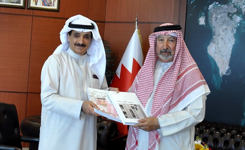 رئيس جهاز المساحة والتسجيل العقاري يستقبل الدكتور عبدالله المطوع