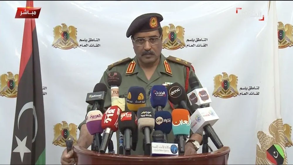 المسماري: طائرات تركية مسيرة تقصف الجيش الليبي