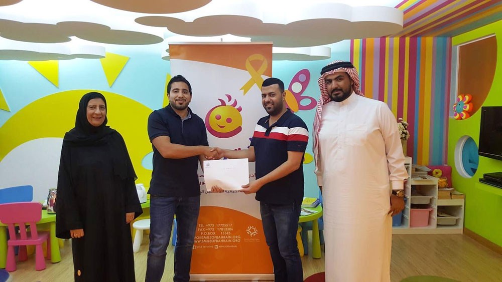 مبرة راشد عبد الرحمن الزياني تتبرع لحملة مبادرة "ابتسامة"