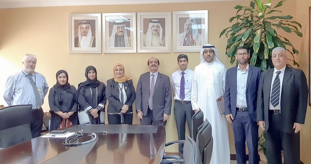 معهد البحرين للتدريب يبحث التعاون مع هيئة الكهرباء والماء