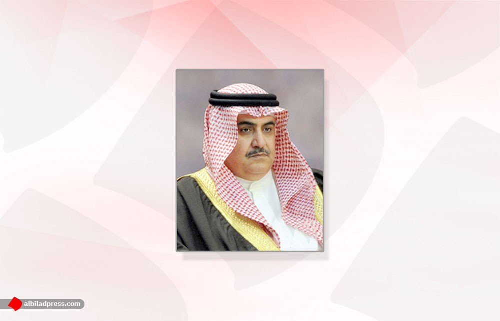 معالي وزير الخارجية يؤكد أن موقف  البحرين الرسمي والشعبي كان وسيظل ثابتا ومناصرًا للشعب الفلسطيني  