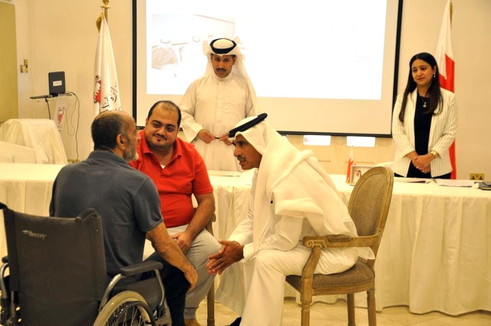 الحمر: نحرص على توفير وحدات تلائم ذوي الاحتياجات الخاصة في المشاريع الاسكانية