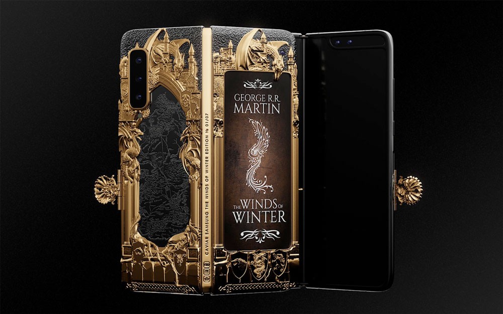 الكشف عن نسخة Game Of Thrones من الهاتف Galaxy Fold المرصعة بالذهب