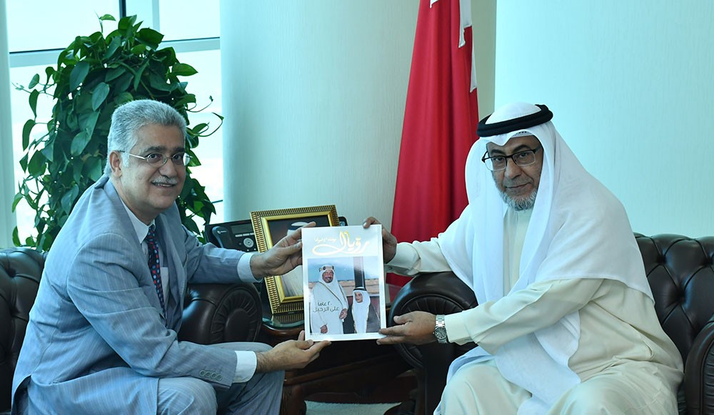 وزير شؤون مجلسي الشورى والنواب يستقبل السيد حافظ عبدالغفار