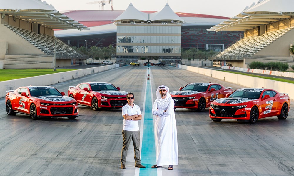 كامارو ZL1 2019 تنضم إلى تجارب شفروليه المشوّقة على حلبة مرسى ياس