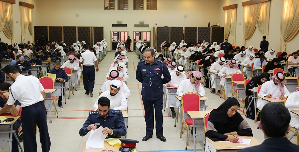 210 طلاب في امتحانات القبول لبرامج الماجستير بالأكاديمية الملكية للشرطة