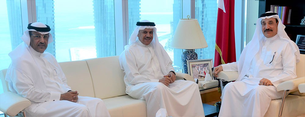 حميدان يستقبل الأمين العام لمجلس التعاون الخليجي