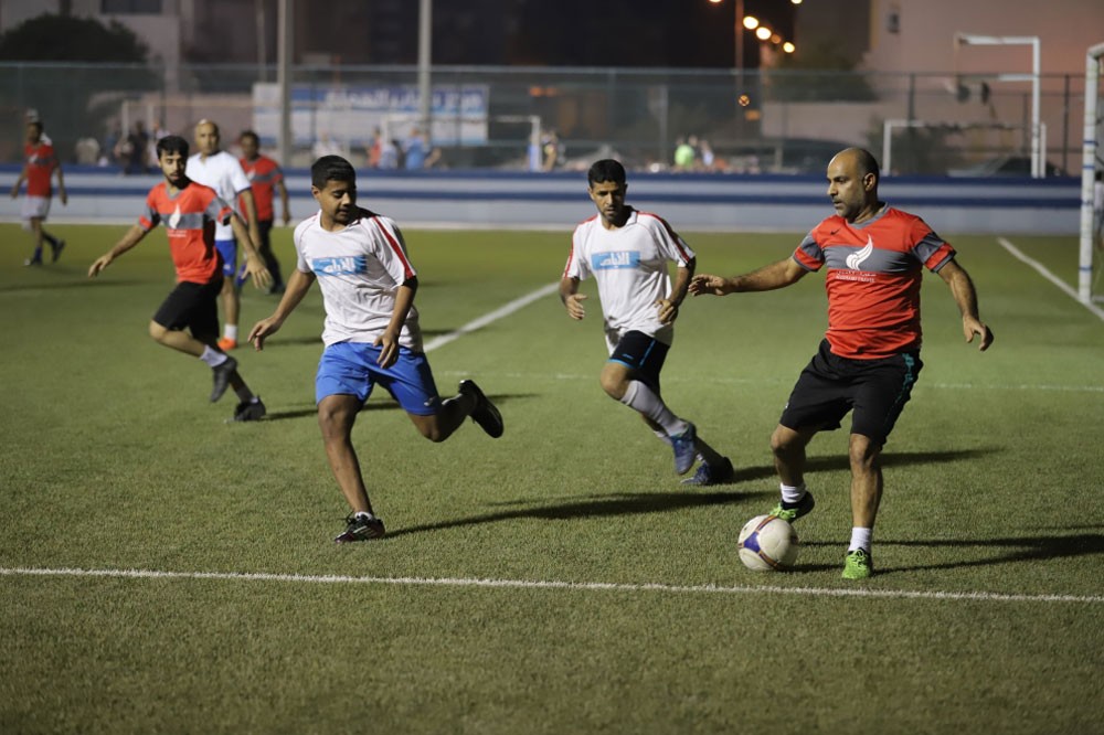 الأيام يواجه الأبراج بنصف نهائي كبار الهملة الكروية