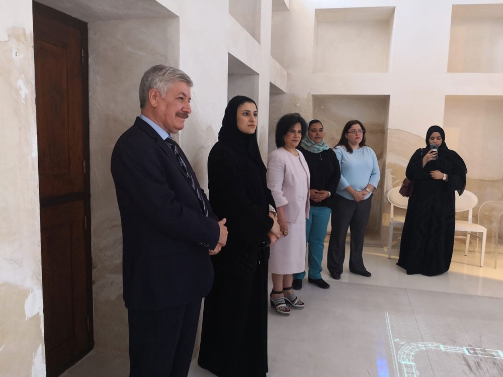 وزيرة العلوم المتقدمة الإماراتية تزور مركز الشيخ إبراهيم