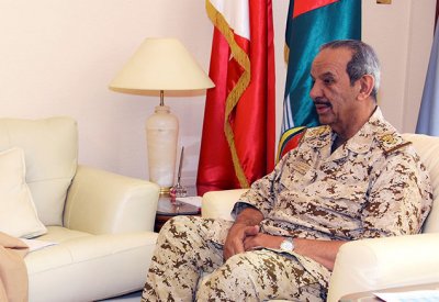 القائد العام لقوة دفاع البحرين يستقبل معالي وزير المالية والاقتصاد الوطني