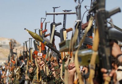 مقاتلات التحالف تقصف معسكراً تدريبياً للحوثي في إب