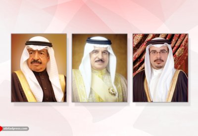 جلالة الملك المفدى وسمو رئيس الوزراء وسمو ولي العهد يهنئون العاهل الاردني بذكرى توليه مقاليد الحكم