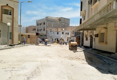 "الأشغال" تنجز 70% من مشروع تطوير مجمع 216 في حالة بو ماهر