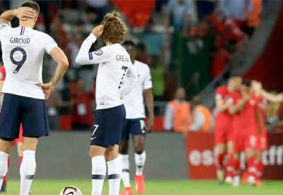 فرنسا تخسر أمام تركيا في تصفيات يورو 2020