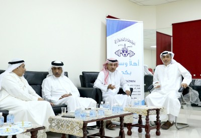 علي بن محمد يزور نادي المعامير ويشيد بإسهاماته في خدمة الكرة الطائرة
