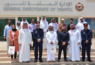 الإدارة العامة للمرور تكرم الفنانين والإعلاميين المشاركين في مبادرة "شكرا"