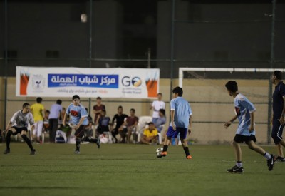 البلاد يتصدر ناشئي الهملة الكروية
