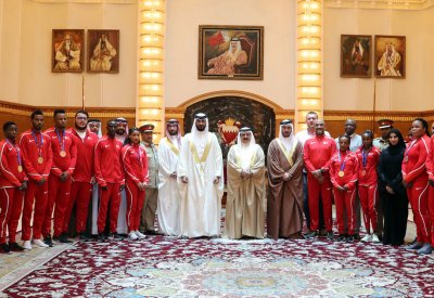 جلالة الملك يستقبل منتخب ألعاب القوى بمناسبة فوزهم بلقب البطولة الآسيوية