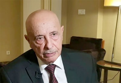 عقيلة صالح: تدخل قطر وتركيا أخّر الحسم في طرابلس