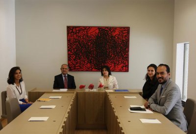 الشيخة مي تبحث مع تمكين التعاون لإنجاح مشاركة البحرين في إكسبو 2020