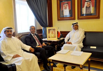 وزير الاسكان يستقبل النائب الأول لرئيس مجلس النواب