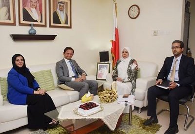 الوكيل المساعد للصحة العامة تلتقي سفير ايطاليا