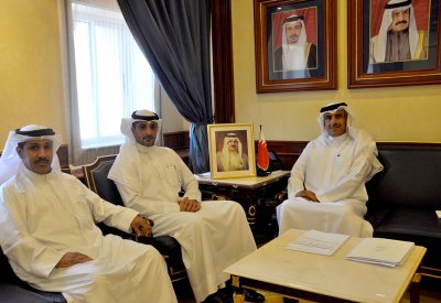 الحمر يبحث مع النائب آل رحمة خطط تنويع الخيارات الإسكانية