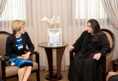 وكيل وزارة الخارجية تستقبل مديرة مجلس محافظي الشرق الأوسط بالمملكة المتحدة