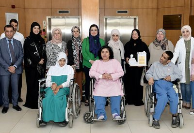 افتتاح وحدة العلاج بالتمارين الرياضية للأشخاص ذوي الإعاقة