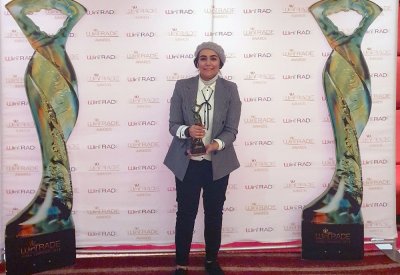 المخترعة الحواج تحصد جائزة الأكثر تأثيرا في مجال الإبداع والاختراع في أسبوع لندن للنساء المتميزات