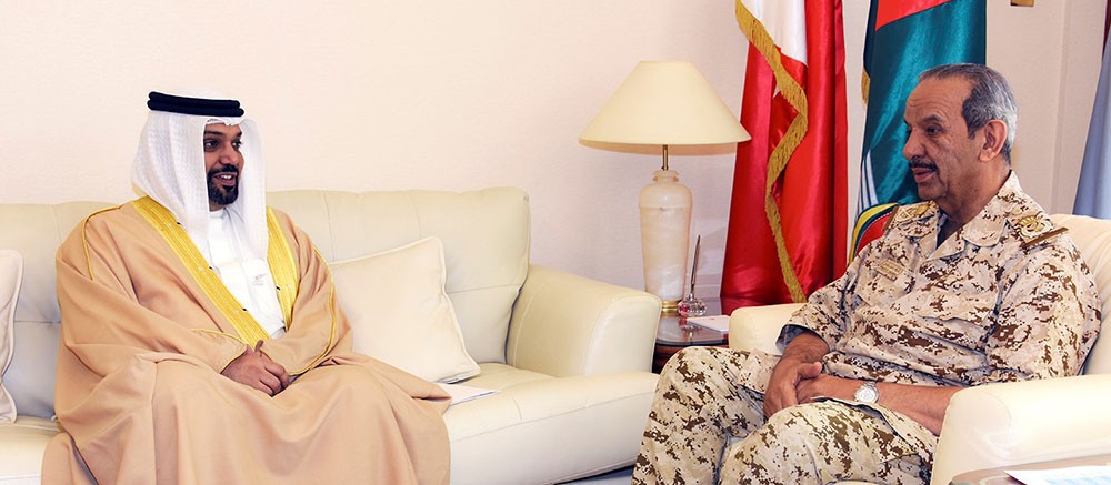 القائد العام لقوة دفاع البحرين يستقبل معالي وزير المالية والاقتصاد الوطني