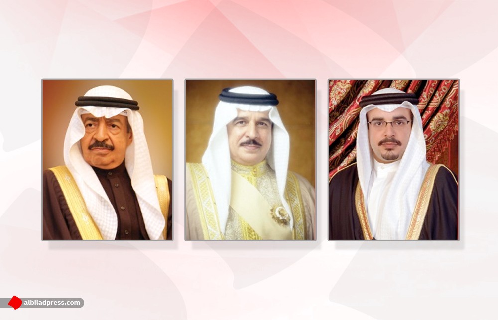 جلالة الملك المفدى وسمو رئيس الوزراء وسمو ولي العهد يهنئون العاهل الاردني بذكرى توليه مقاليد الحكم