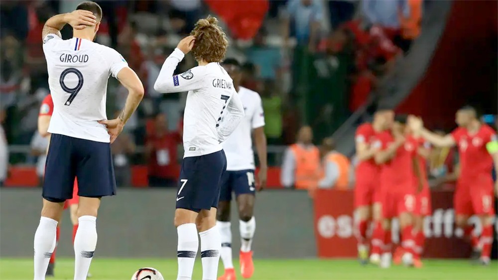 فرنسا تخسر أمام تركيا في تصفيات يورو 2020
