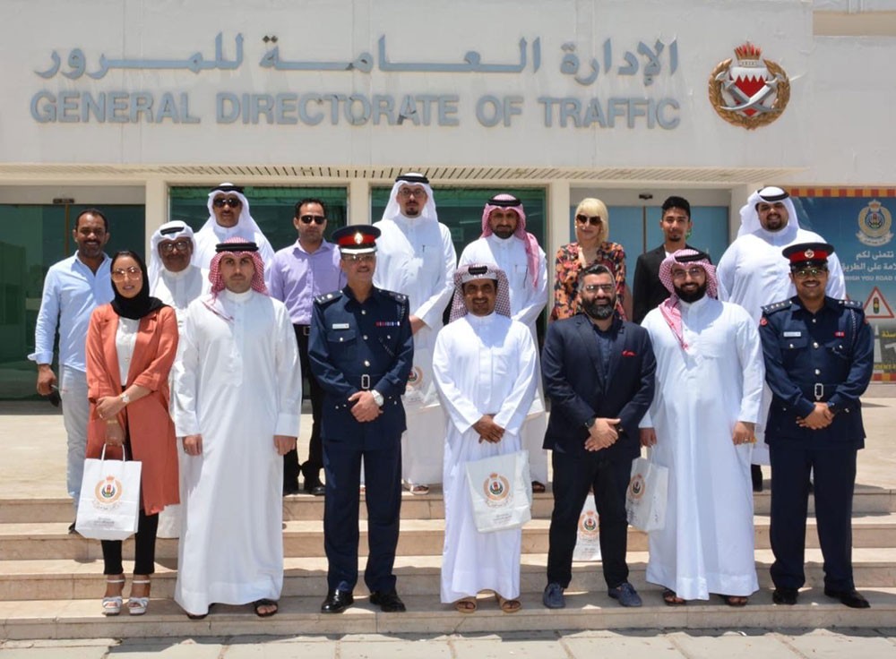 الإدارة العامة للمرور تكرم الفنانين والإعلاميين المشاركين في مبادرة "شكرا"