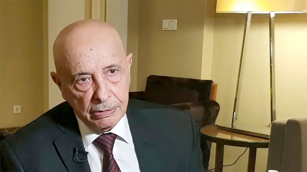 عقيلة صالح: تدخل قطر وتركيا أخّر الحسم في طرابلس