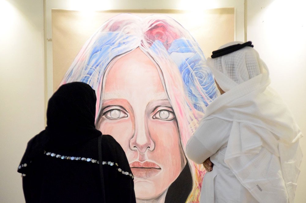 الأثنين المقبل اختتام معرض ( آرت سين)