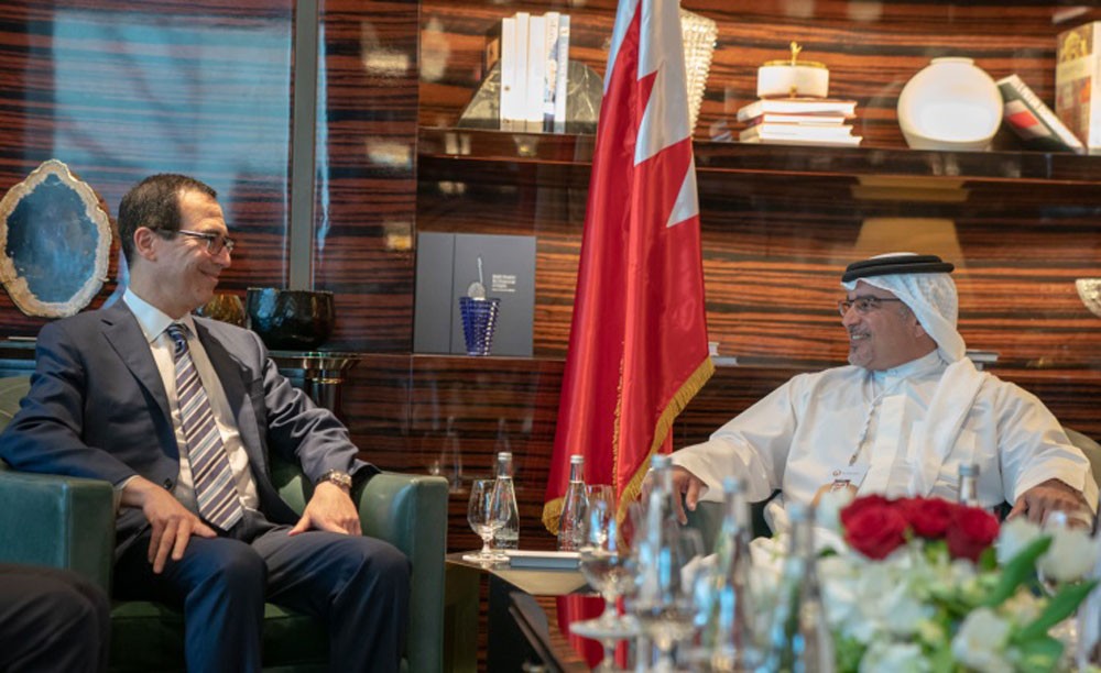 سمو ولي العهد: استمرار تعزيز التعاون المشترك بين مملكة البحرين والولايات المتحدة الأمريكية