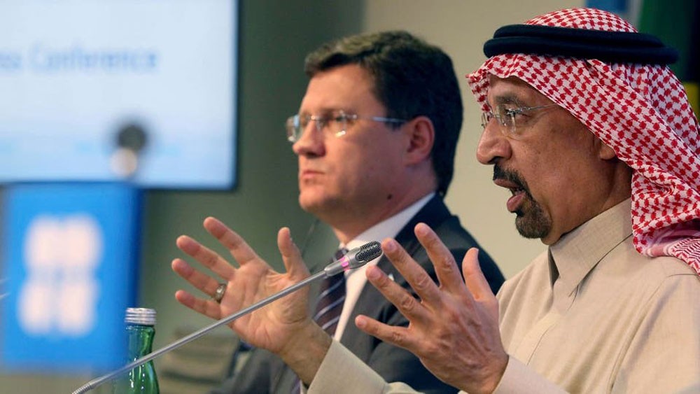 وزيرا الطاقة الروسي والسعودي يبحثان التعاون بشأن اتفاق أوبك+