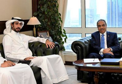وزير الأشغال يستقبل النائب عمار قمبر والعضو البلدي السيد أحمد المقهوي 