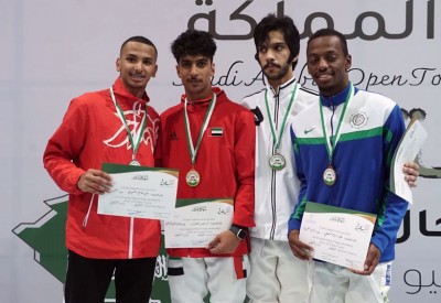 مشاركة بحرينية ضمن بطولة المملكة العربية السعودية للمبارزة