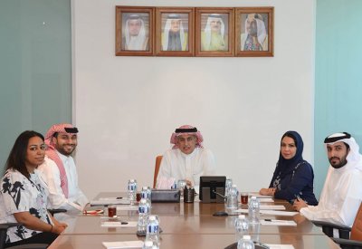 وزير الصناعة والتجارة والسياحة يجتمع بالرئيس التنفيذي لشركة تنمو