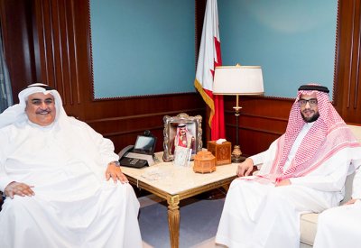 وزير الخارجية يستقبل المدير العام لمركز الاتصال بوزارة خارجية المملكة العربية السعودية