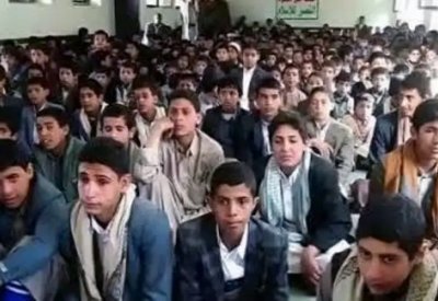 معسكرات طائفية حوثية لضم الأطفال لصفوف القتال