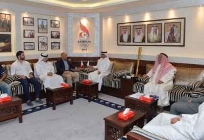 النصف يستقبل رؤساء اتحادات الألعاب القتالية الجدد
