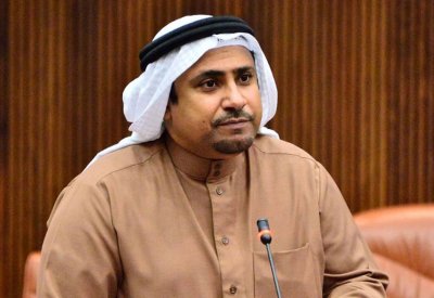 العسومي يهنئ البوعينين لانتخابه أميناً عاماً لجمعية النواب العموم العرب